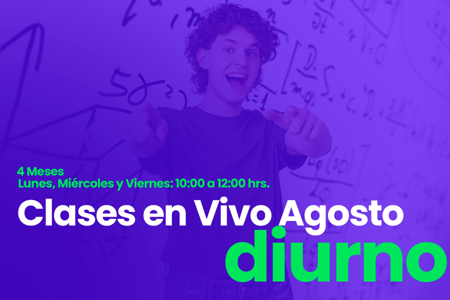 Curso en Vivo Diurno Agosto 2025