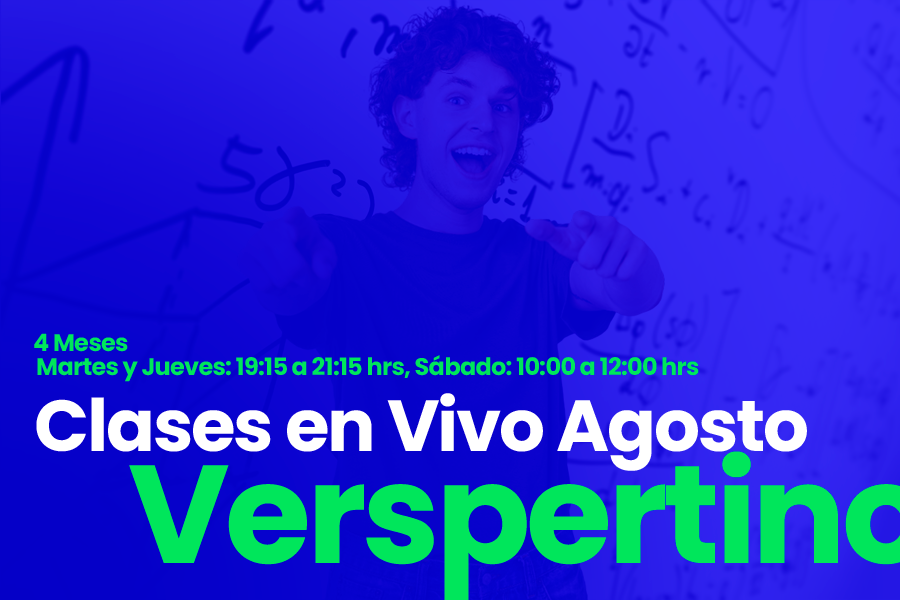 Curso en Vivo Vespertino Agosto 2025