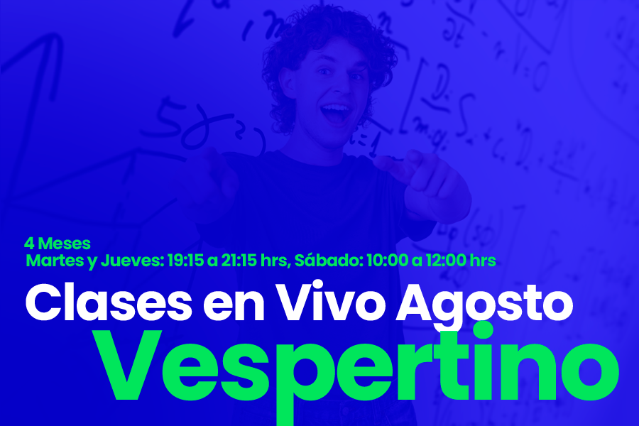 Curso en Vivo Vespertino Agosto 2025